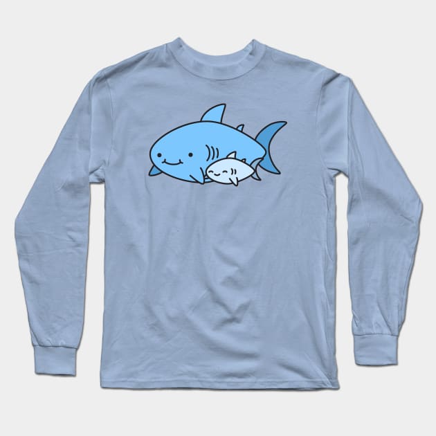 Baby Shark Long Sleeve T-Shirt by Robot Dance Battle